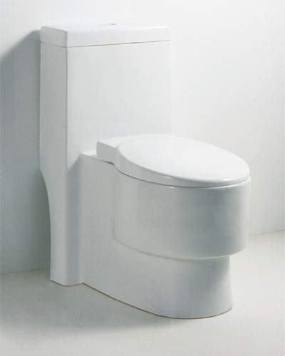 Sifonisch toilet uit één stuk 9132