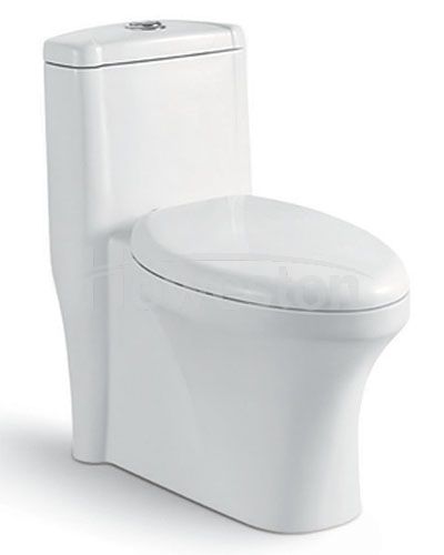 Siphonic one-piece toilet 9152
