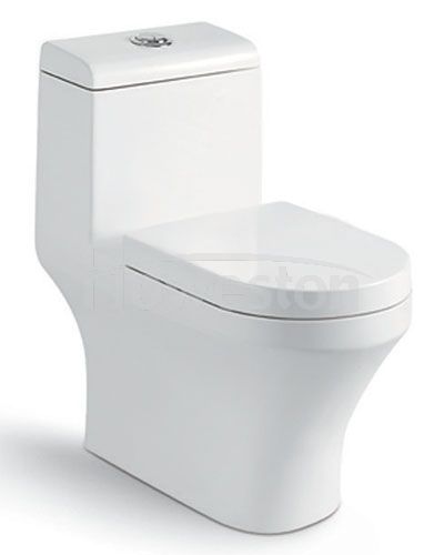 Siphonic one-piece toilet 9155