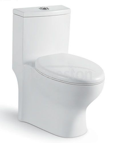 Siphonic one-piece toilet 9164