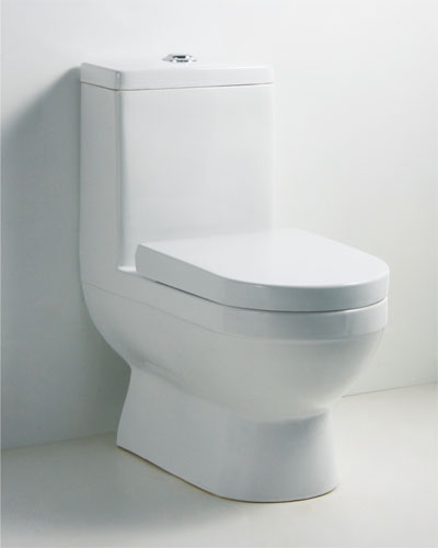 Sifonisch toilet uit één stuk 9123