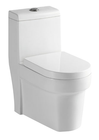 Siphonic one-piece toilet 9185
