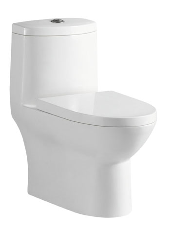 Siphonic one-piece toilet 9187